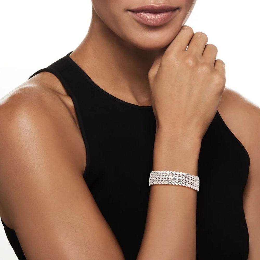 Ross-Simons Italian Sterling Silver Bracelet - Picture 6 of 7